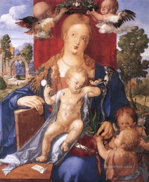  Madonna Arte - Madonna con el jilguero Alberto Durero